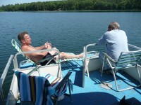 May 29 2010 Joe and Al Relax Joe and Al hanging out