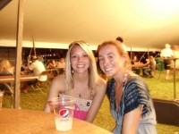 DSC01101 Nicki and Maggie at the Cherry Festival