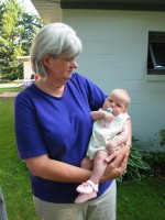 Grandma Carol with Abigail