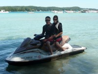 P1060327 Justin and Alyssa on Torch Lake