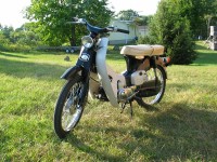 Honda_Super_Cub_2 The Super Cub after it's initial 10-mile cruise along Clam Lake