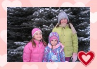 Isabella Abigail Emily Valentine's Day 2010